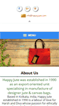 Mobile Screenshot of happyjute.com